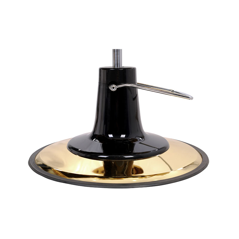 সোনার বেস সহ HZ22GD ভিনটেজ নাপিত চেয়ার হাইড্রোলিক পাম্প