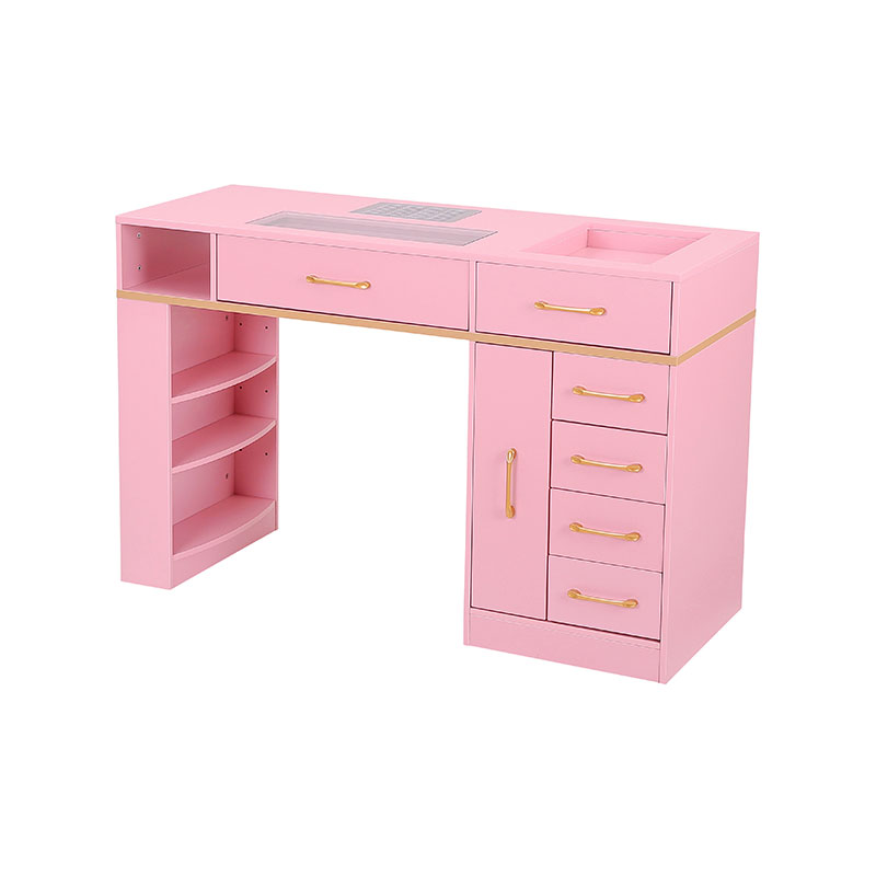 পেরেক প্রযুক্তির জন্য HZ2047B / HZ2047BP ম্যানিকিউর টেবিল নেইল স্টেশন