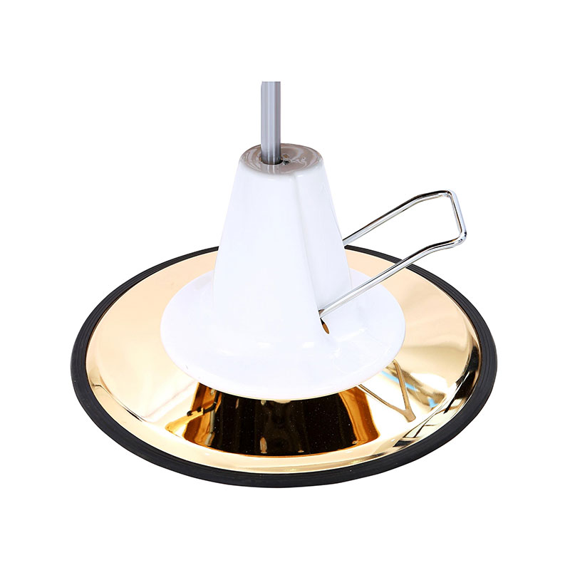 সোনার বেস সহ HZ22DG ভিনটেজ নাপিত চেয়ার হাইড্রোলিক পাম্প