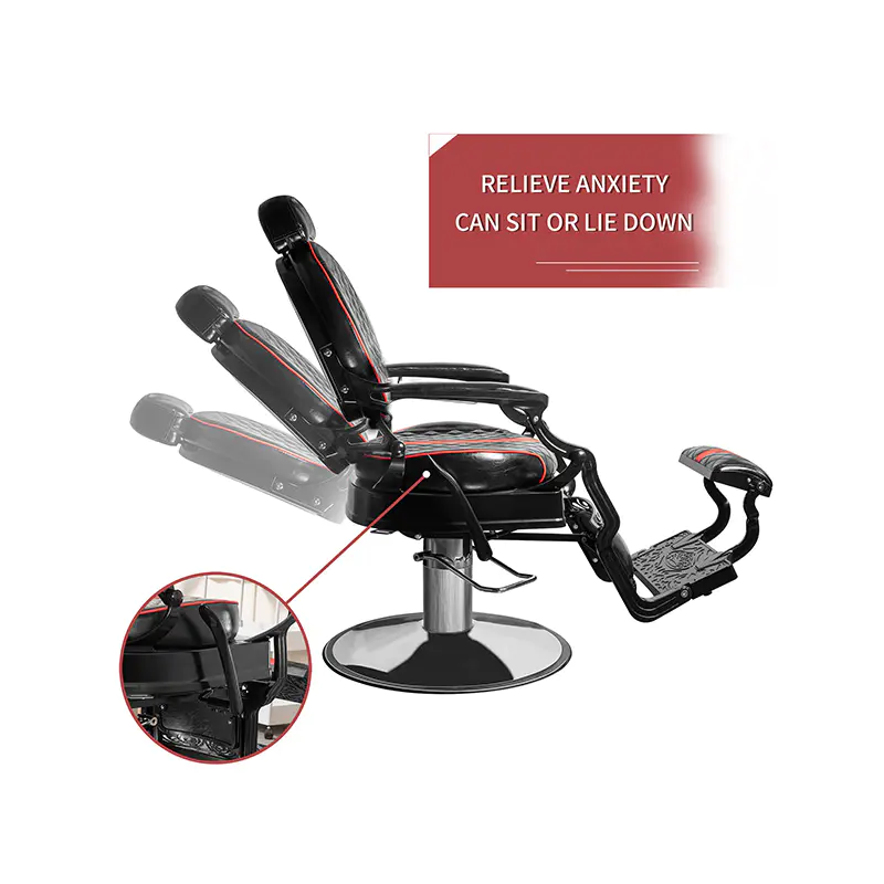 HZ87102WB / HZ87102BK /HZ87102WU / HZ87103 / HZ87102RB রঙের মিল শৈলী ভিনটেজ নাপিতের দোকানের আসবাবপত্র