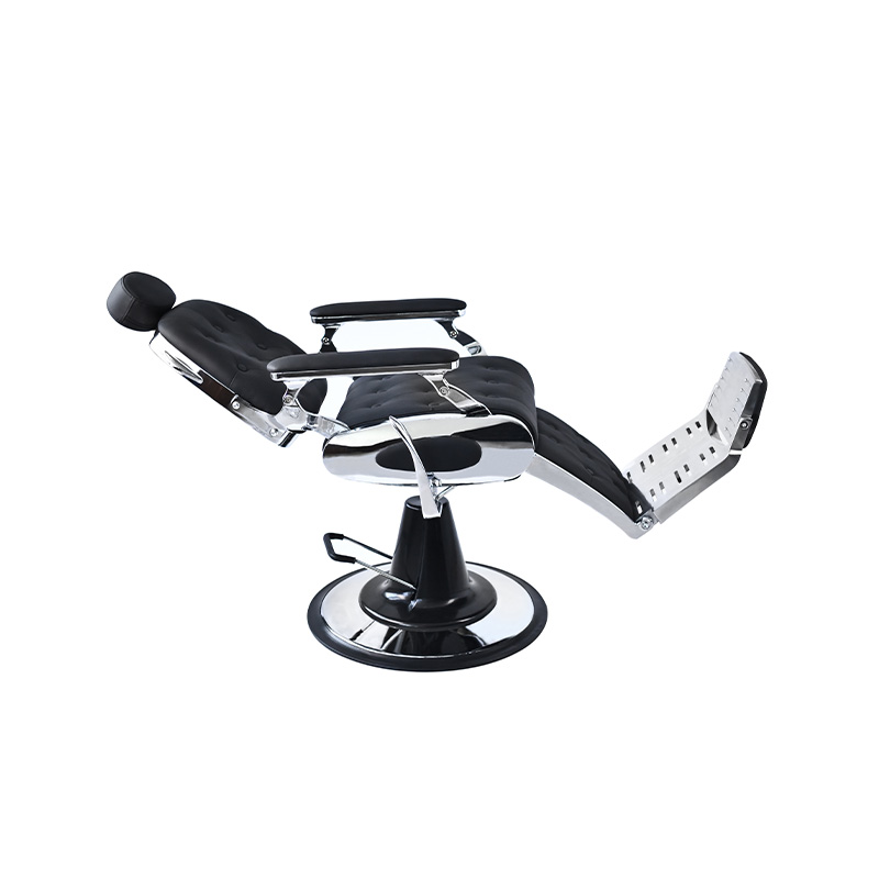 HZ8796BR / HZ8796BK / HZ8796Z ভিনটেজ লাল ফিতে ব্যাকরেস্ট নাপিতের দোকানের চেয়ার