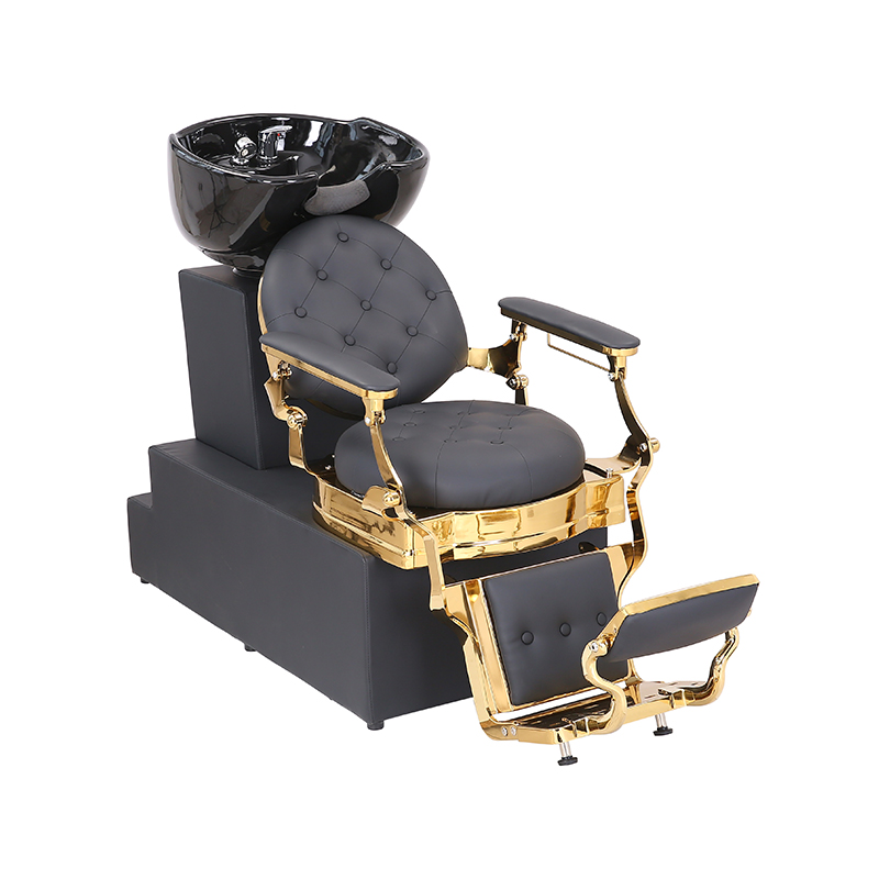 HZ9099 সিরামিক শ্যাম্পু বাটি সিঙ্ক স্টেশন