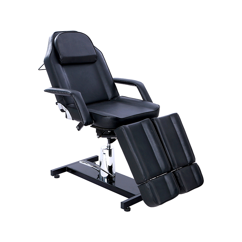 HZ006FT / HZ006B সামঞ্জস্যযোগ্য পেশাদার উলকি টেবিল বিভক্ত ফুটরেস্ট সৌন্দর্য বিছানা