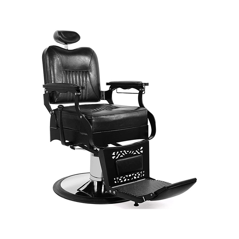 HZ8754 কালো মদ শৈলী সেলুন চেয়ার