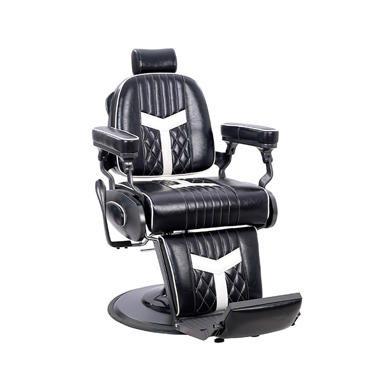 HZ8775 ভিনটেজ নাপিত চেয়ার চরিত্র সেলুন পুরুষদের তেল মাথা চেয়ার