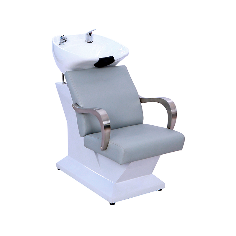 HZ9096 হ্যাজ ব্লু হেয়ার ওয়াশিং সিঙ্ক ব্যাকওয়াশ ইউনিট শ্যাম্পু স্টেশন