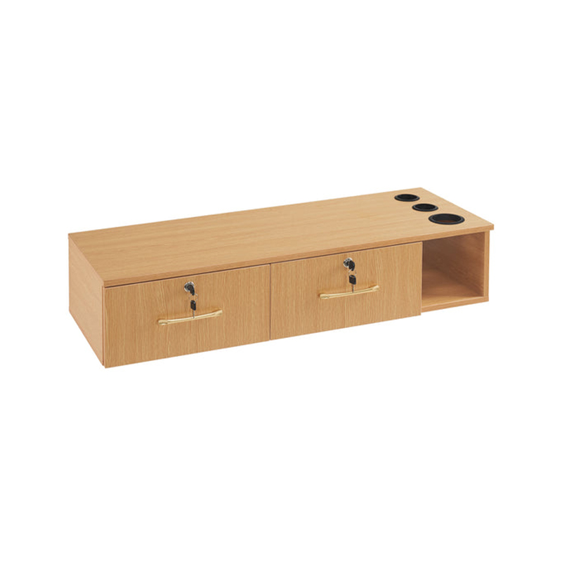 লকিং ড্রয়ার সহ HZ5026 সেলুন ক্যাবিনেট স্টেশন